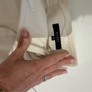 Gucci Off-White Trousers